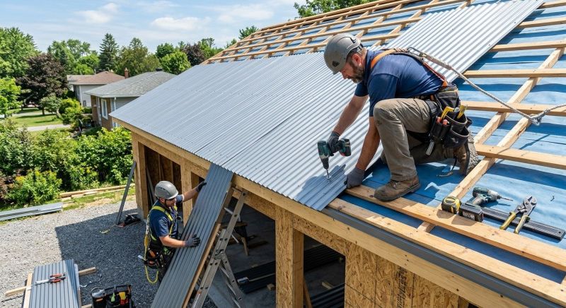 Tin Roof Installation in Prince Frederick, MD