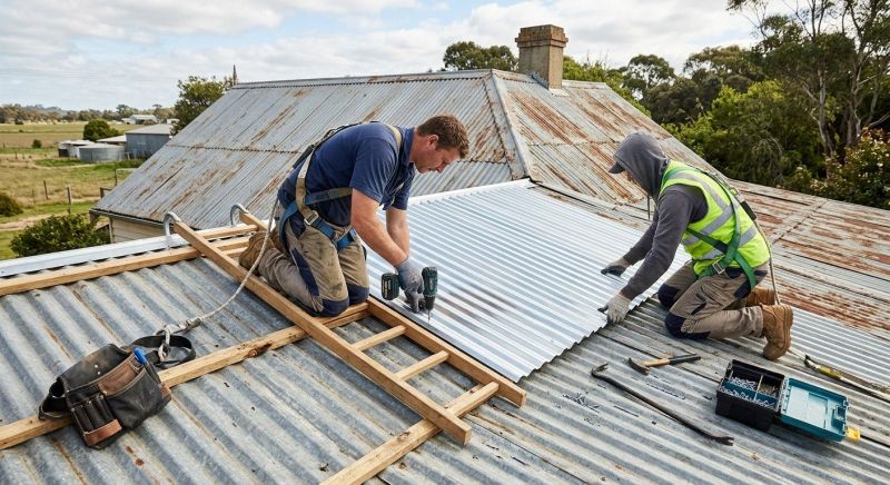 Tin Roof Repair in Lusby, MD