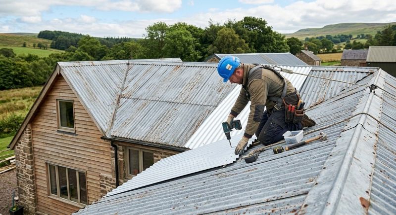 Tin Roof Repair in Lusby, MD