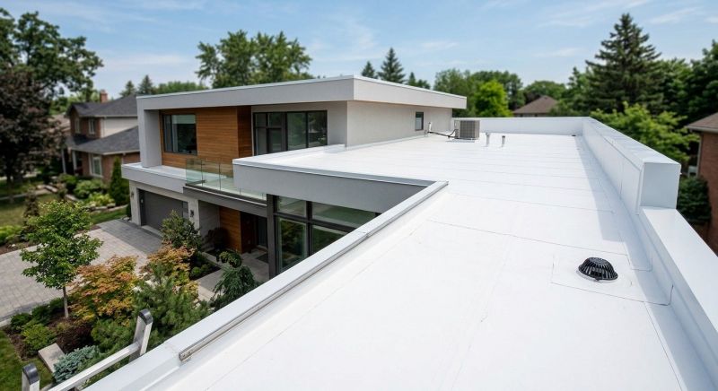 Tpo Roof Installation in Chesapeake Beach, MD