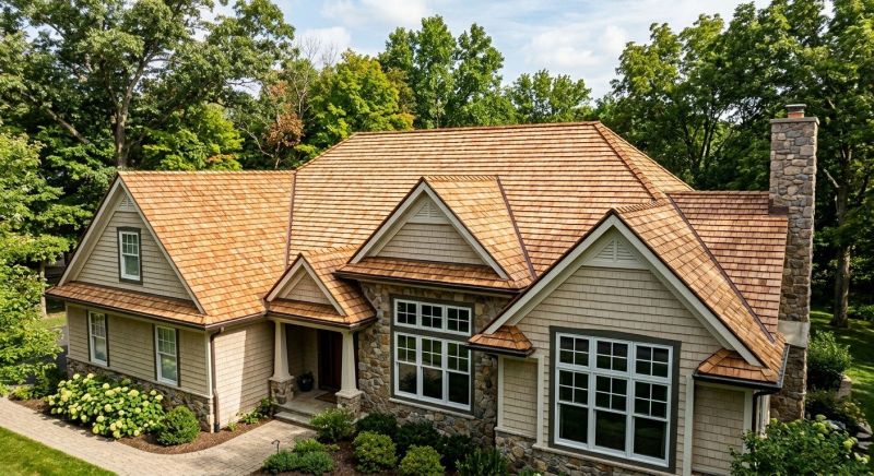 Wood Roofing Installation in Calvert County, MD