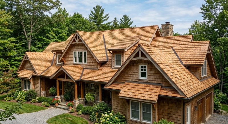 Wood Roofing Installation in Huntingtown, MD