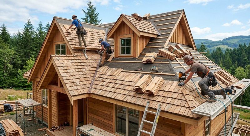 Wood Roofing Installation in Saint Inigoes, MD