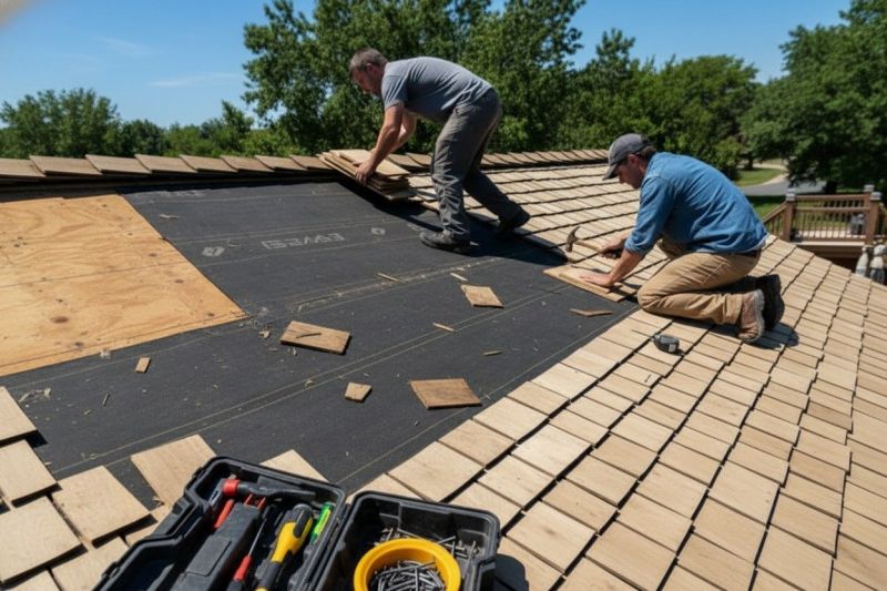 Wood Shake Roof Repair in Lusby, MD