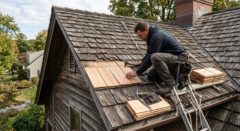 Wood Shingles Repair in Lusby, MD